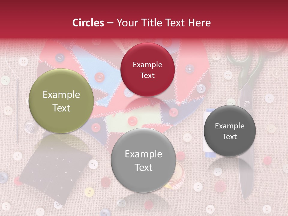 Craft Texture Fashion PowerPoint Template