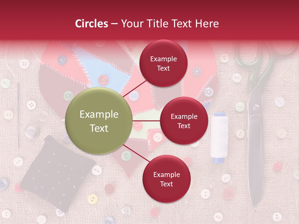 Craft Texture Fashion PowerPoint Template