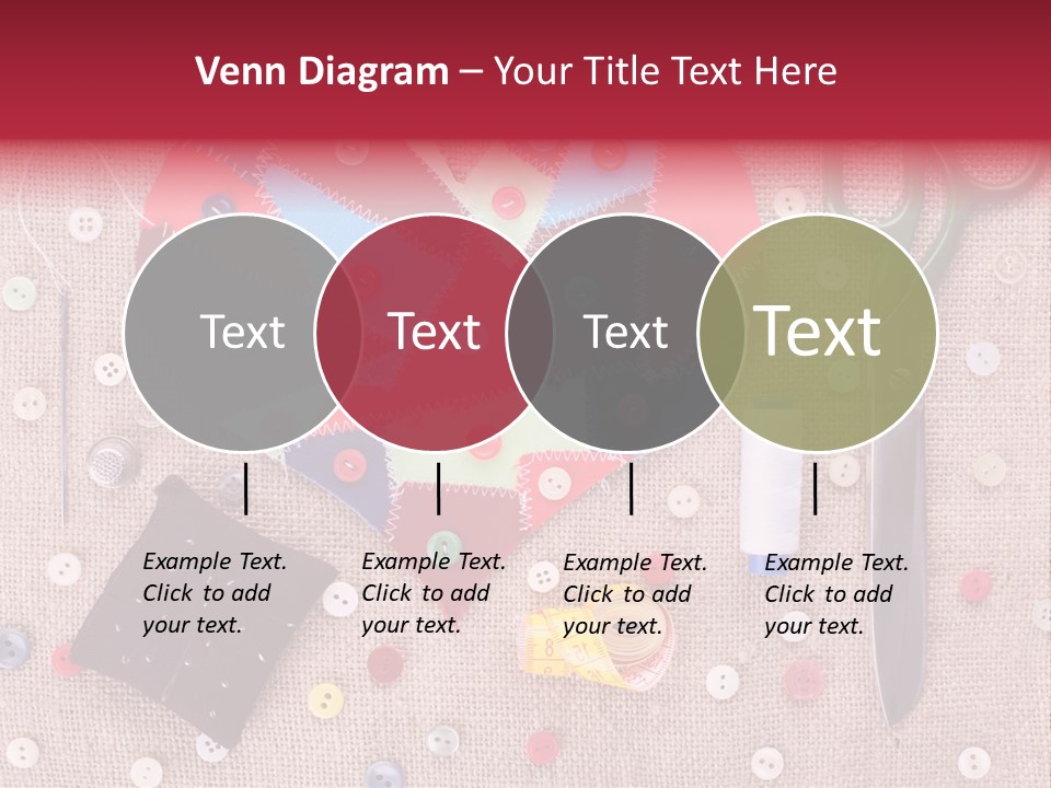 Craft Texture Fashion PowerPoint Template