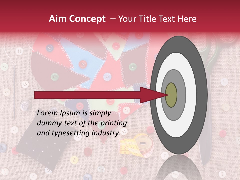 Craft Texture Fashion PowerPoint Template