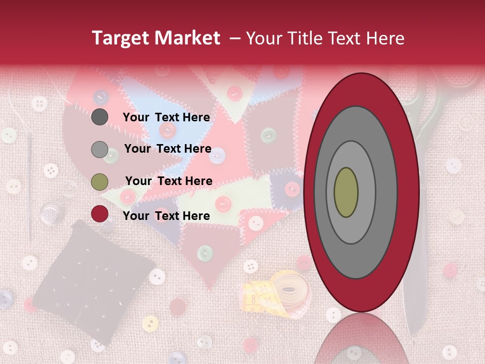 Craft Texture Fashion PowerPoint Template