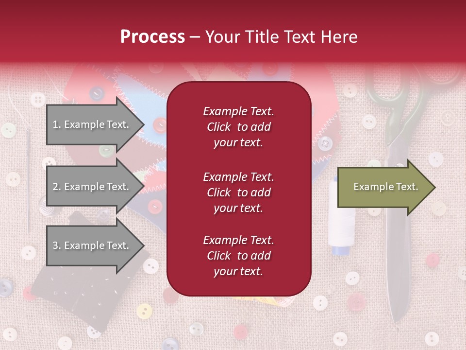 Craft Texture Fashion PowerPoint Template