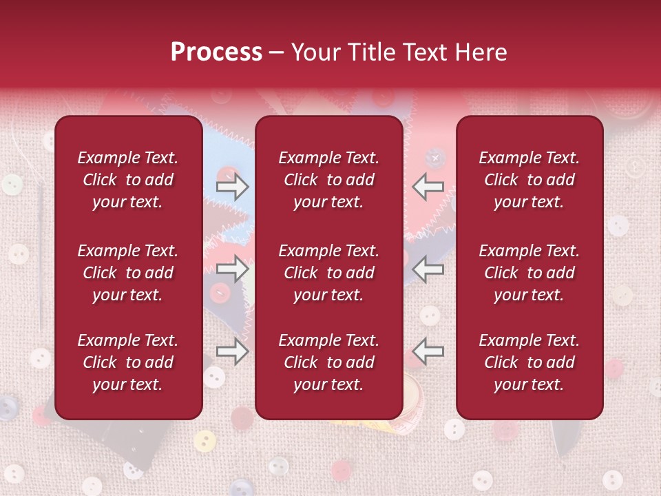 Craft Texture Fashion PowerPoint Template