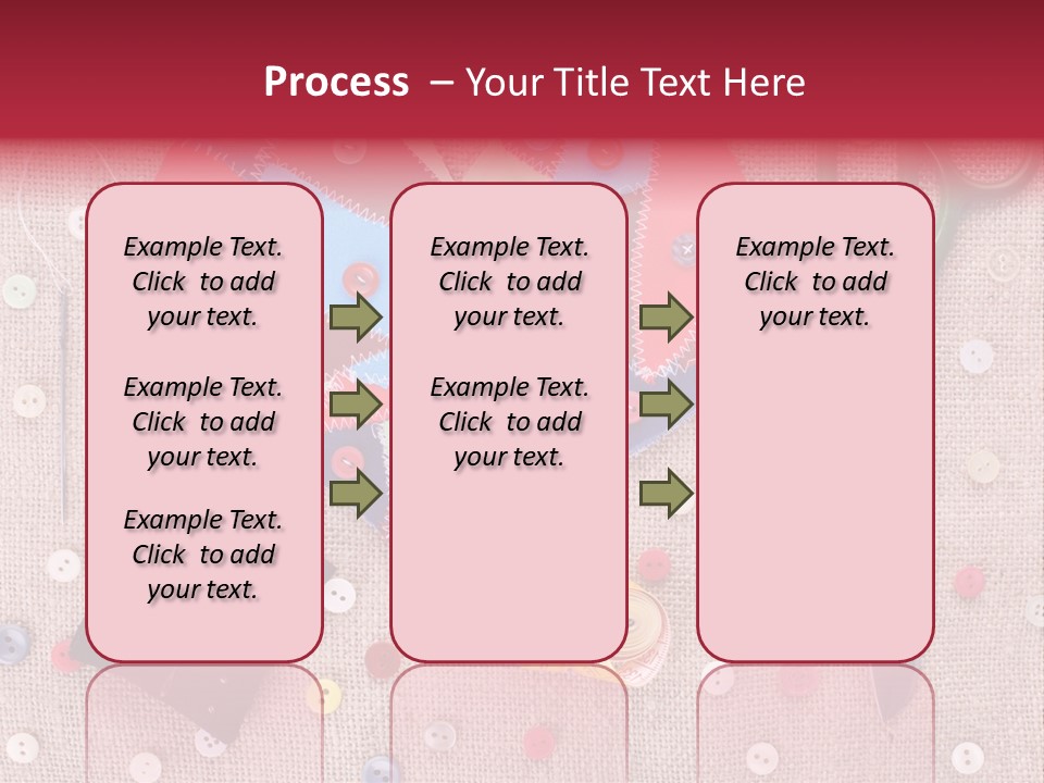 Craft Texture Fashion PowerPoint Template