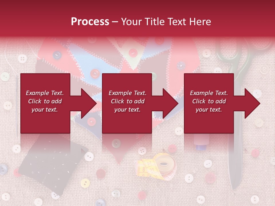 Craft Texture Fashion PowerPoint Template