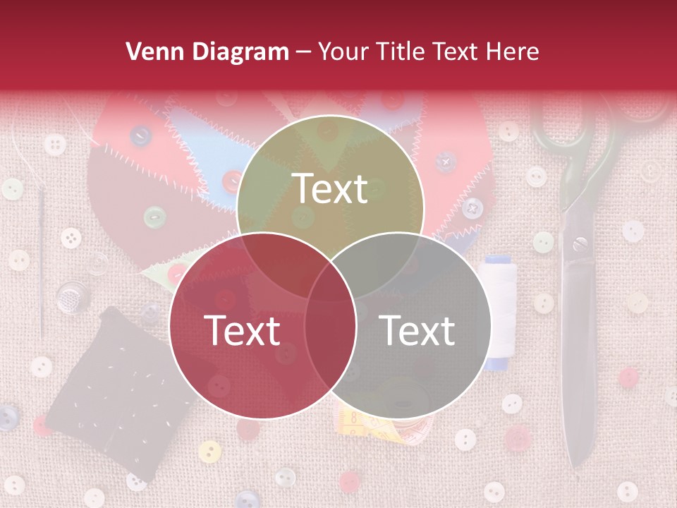 Craft Texture Fashion PowerPoint Template