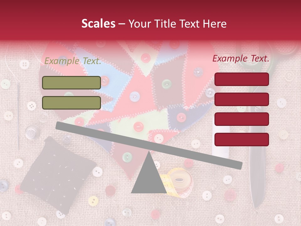 Craft Texture Fashion PowerPoint Template