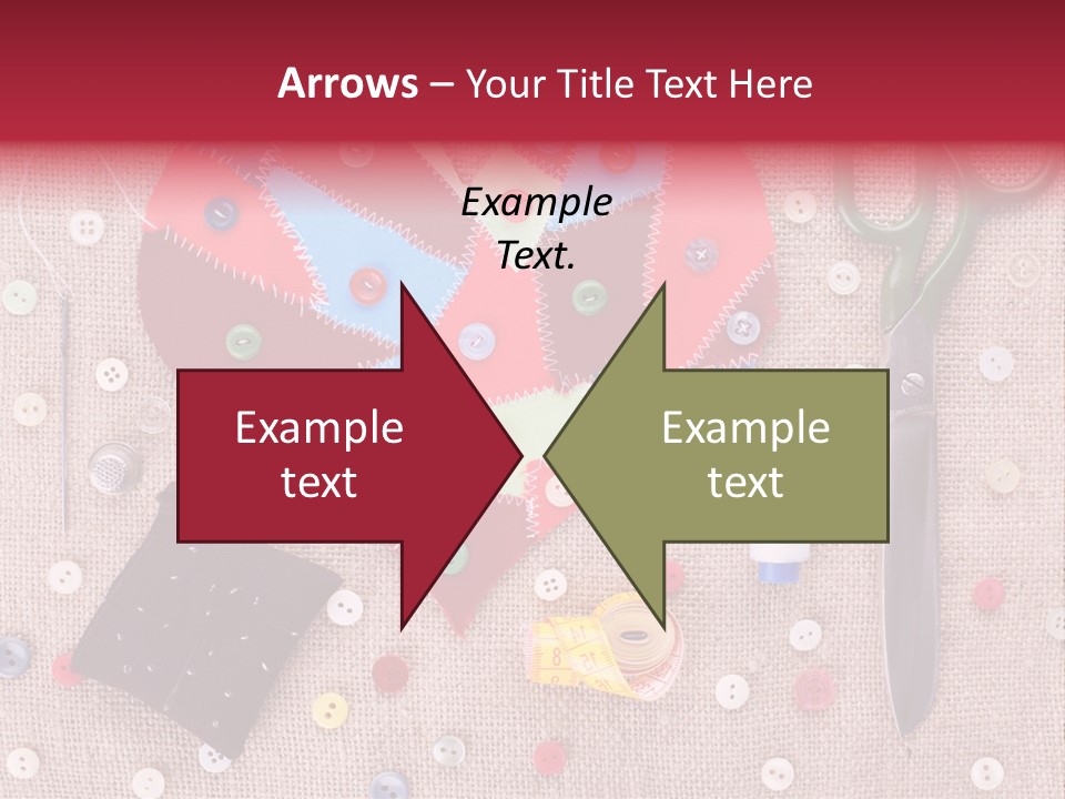 Craft Texture Fashion PowerPoint Template