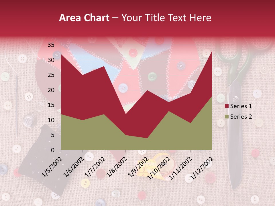Craft Texture Fashion PowerPoint Template