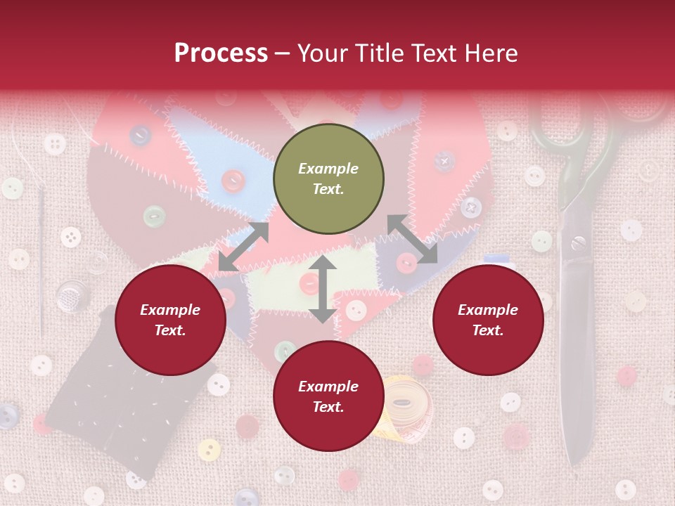 Craft Texture Fashion PowerPoint Template