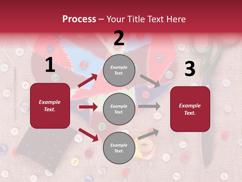 Craft Texture Fashion PowerPoint Template