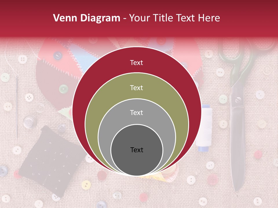 Craft Texture Fashion PowerPoint Template