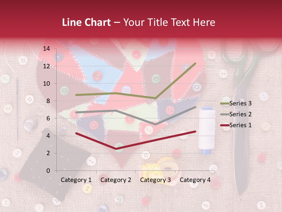 Craft Texture Fashion PowerPoint Template
