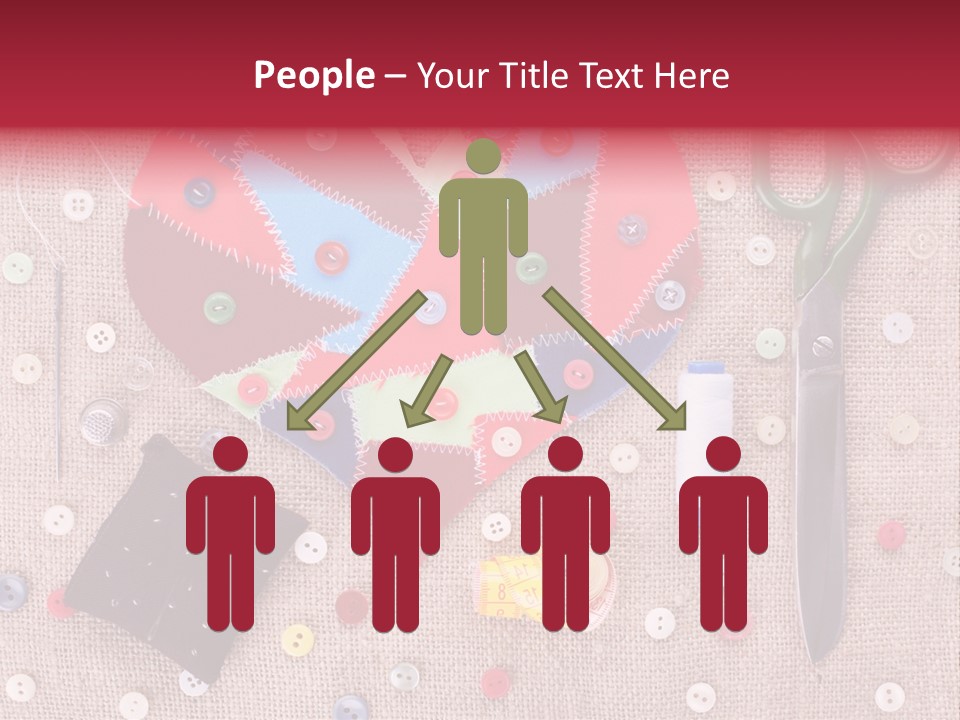 Craft Texture Fashion PowerPoint Template