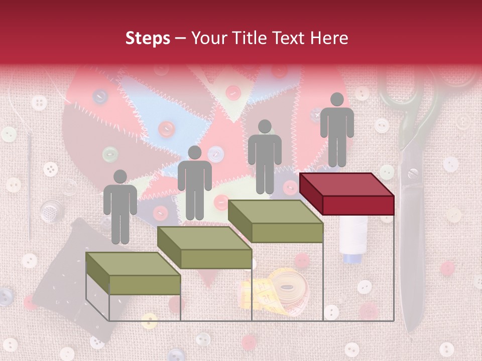 Craft Texture Fashion PowerPoint Template