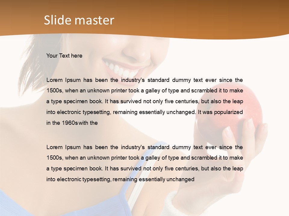 Latin Hispanic Apple PowerPoint Template