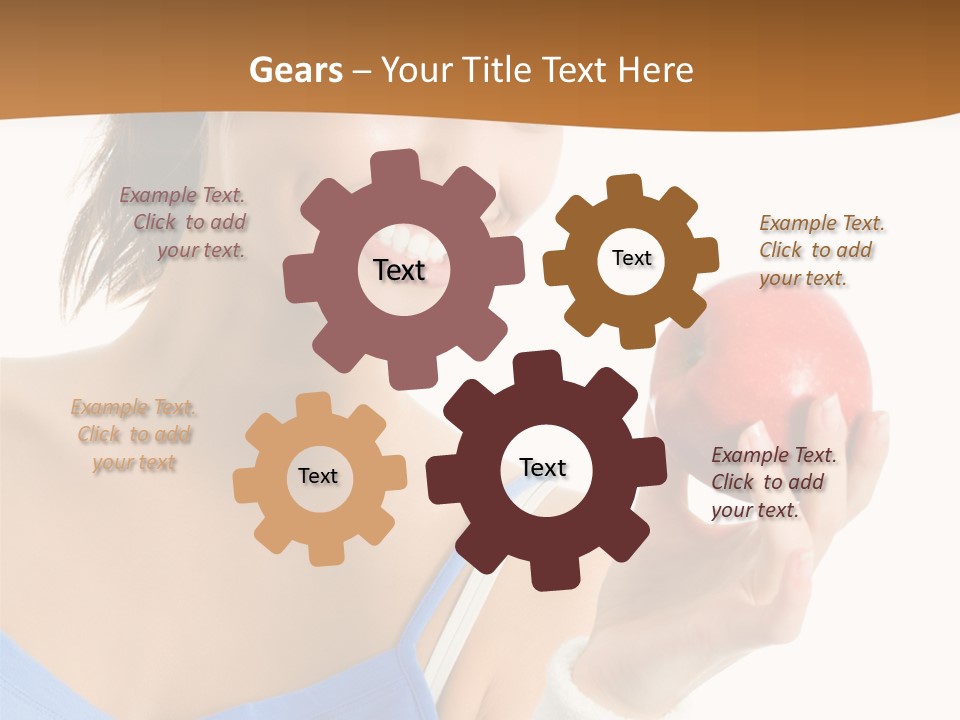 Latin Hispanic Apple PowerPoint Template