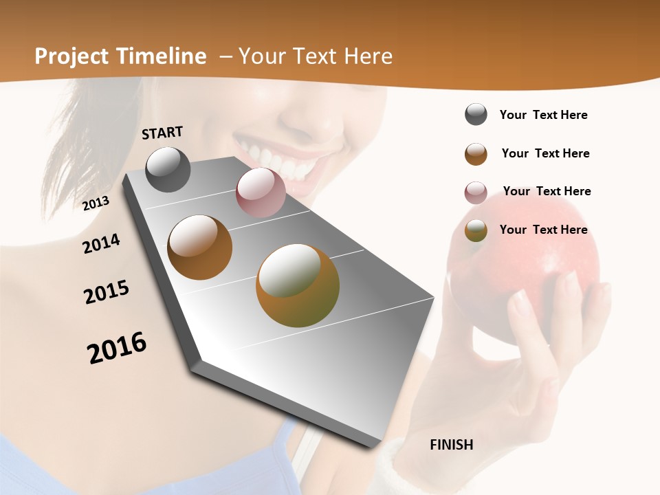 Latin Hispanic Apple PowerPoint Template