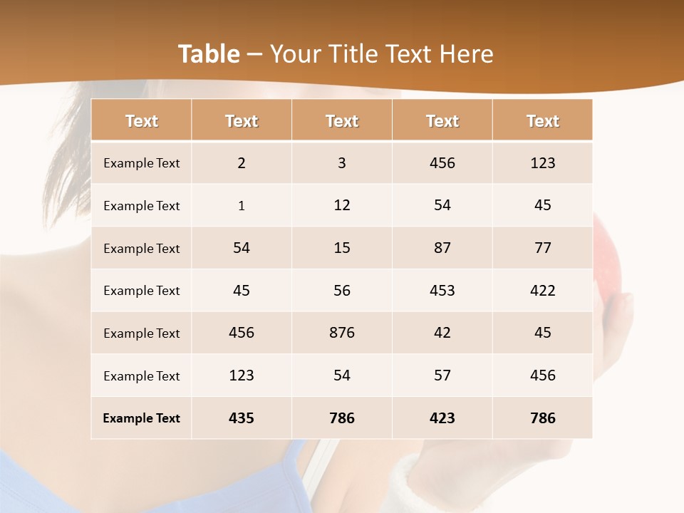 Latin Hispanic Apple PowerPoint Template