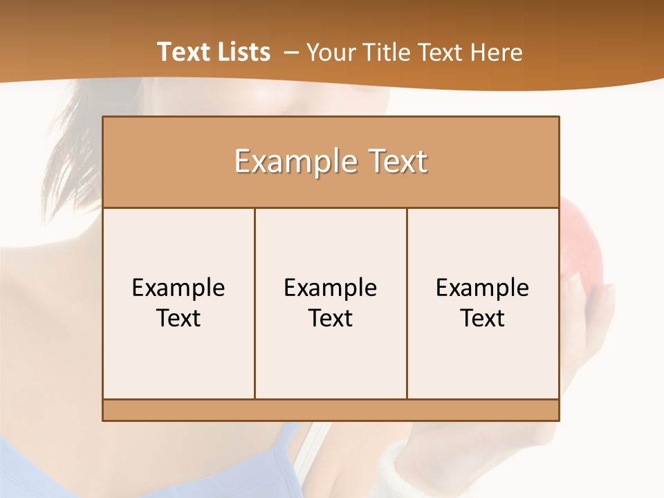 Latin Hispanic Apple PowerPoint Template