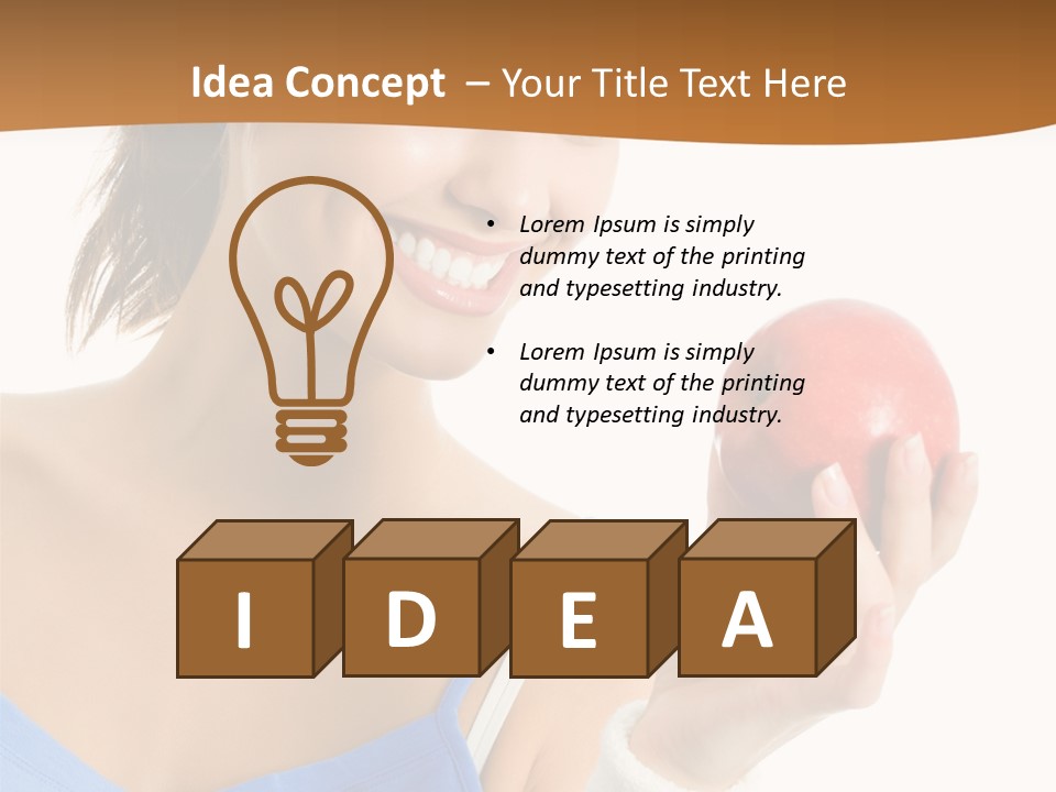 Latin Hispanic Apple PowerPoint Template