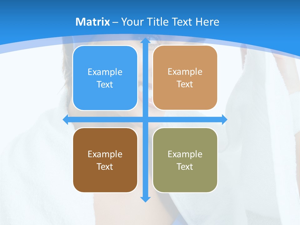 Sportswear Relaxation Centre PowerPoint Template