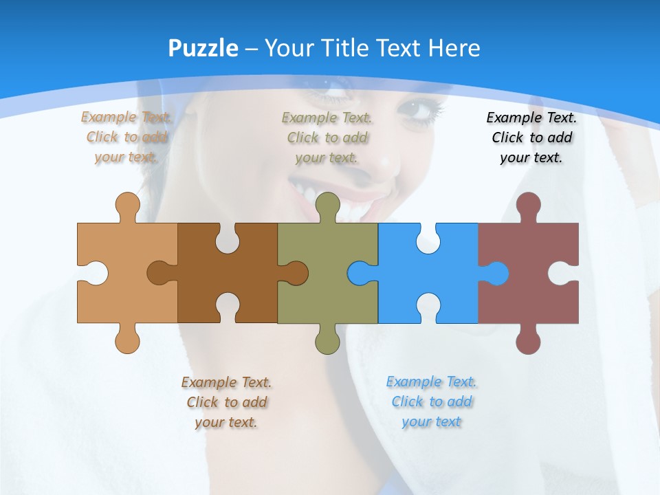 Sportswear Relaxation Centre PowerPoint Template