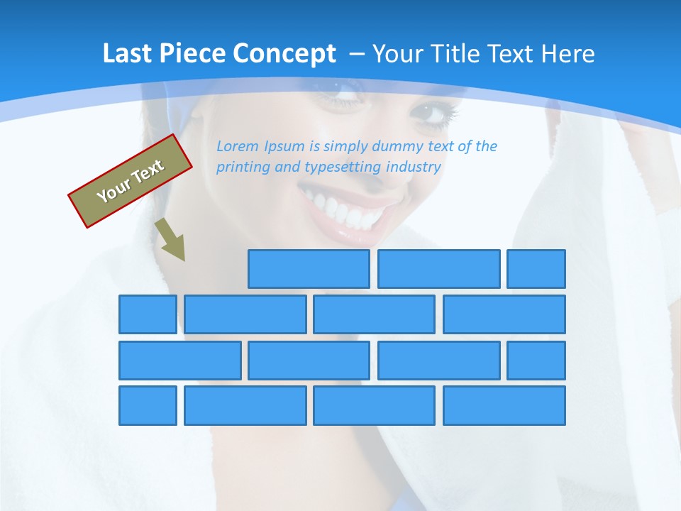 Sportswear Relaxation Centre PowerPoint Template