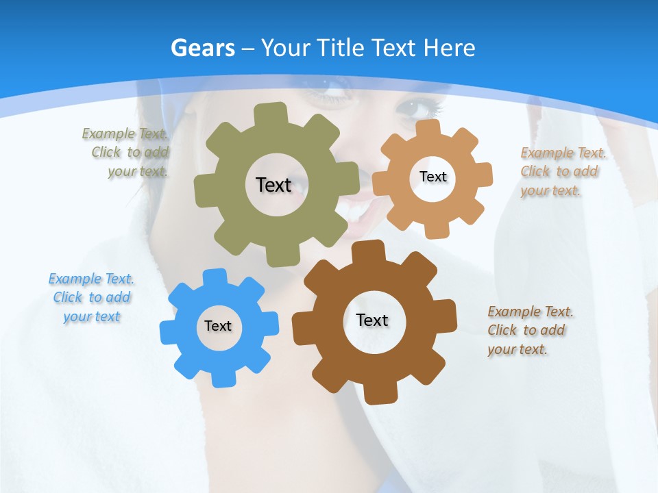 Sportswear Relaxation Centre PowerPoint Template