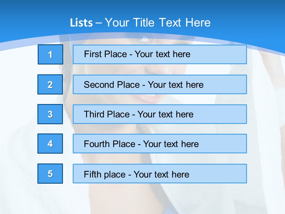 Sportswear Relaxation Centre PowerPoint Template