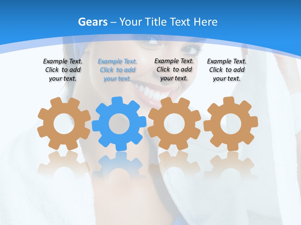 Sportswear Relaxation Centre PowerPoint Template