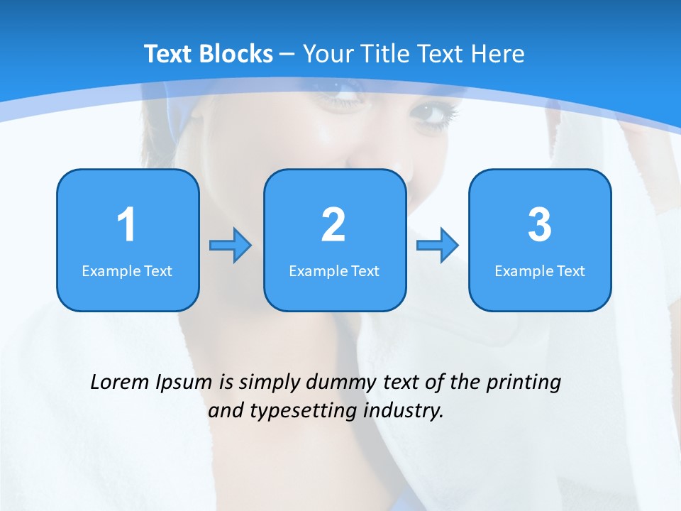 Sportswear Relaxation Centre PowerPoint Template