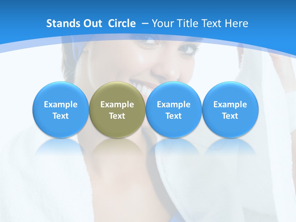 Sportswear Relaxation Centre PowerPoint Template