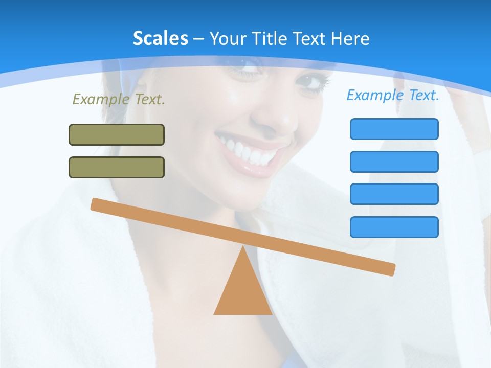 Sportswear Relaxation Centre PowerPoint Template