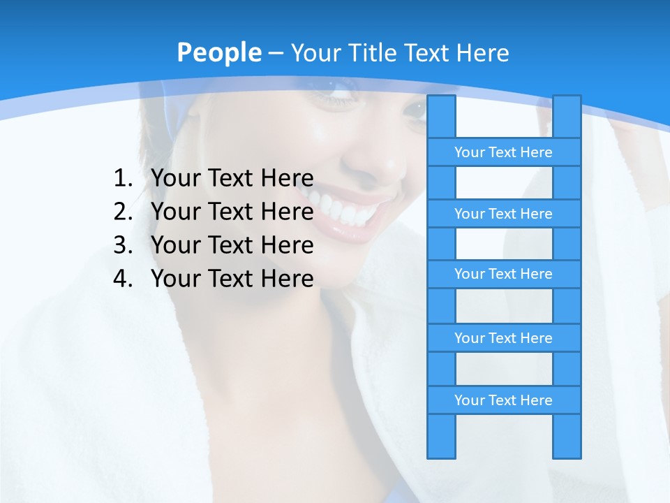 Sportswear Relaxation Centre PowerPoint Template