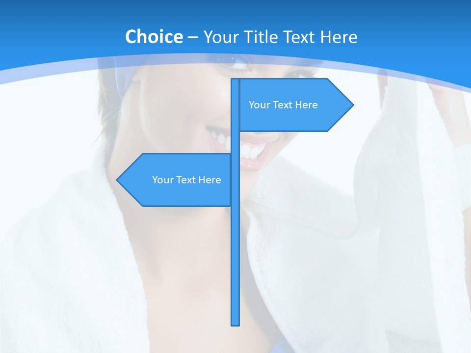 Sportswear Relaxation Centre PowerPoint Template