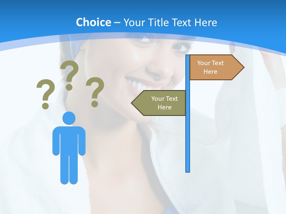 Sportswear Relaxation Centre PowerPoint Template