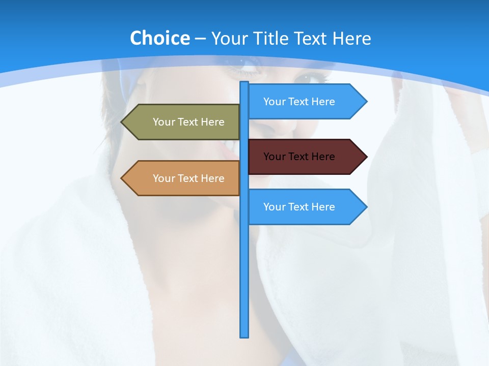 Sportswear Relaxation Centre PowerPoint Template