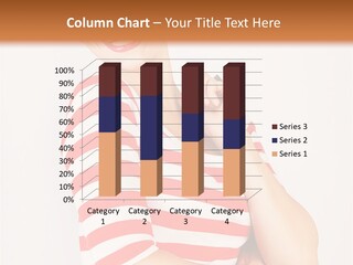 Attractive Brunette Toothy PowerPoint Template