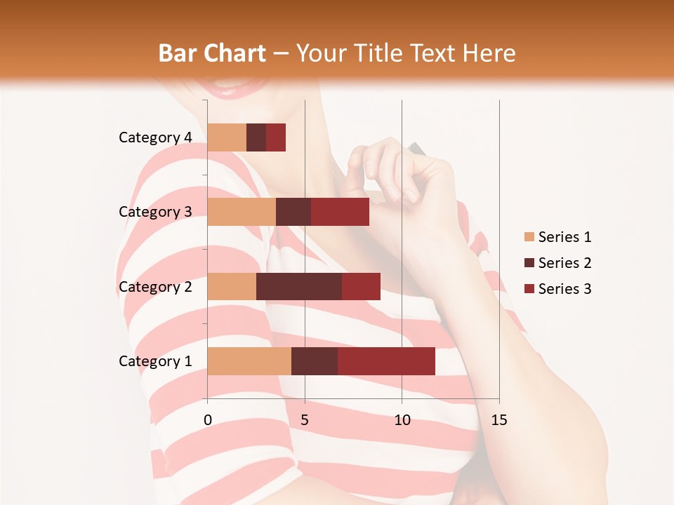 Attractive Brunette Toothy PowerPoint Template
