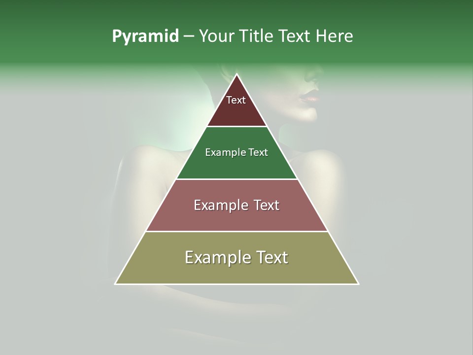 Hairstyle Green Elegant PowerPoint Template