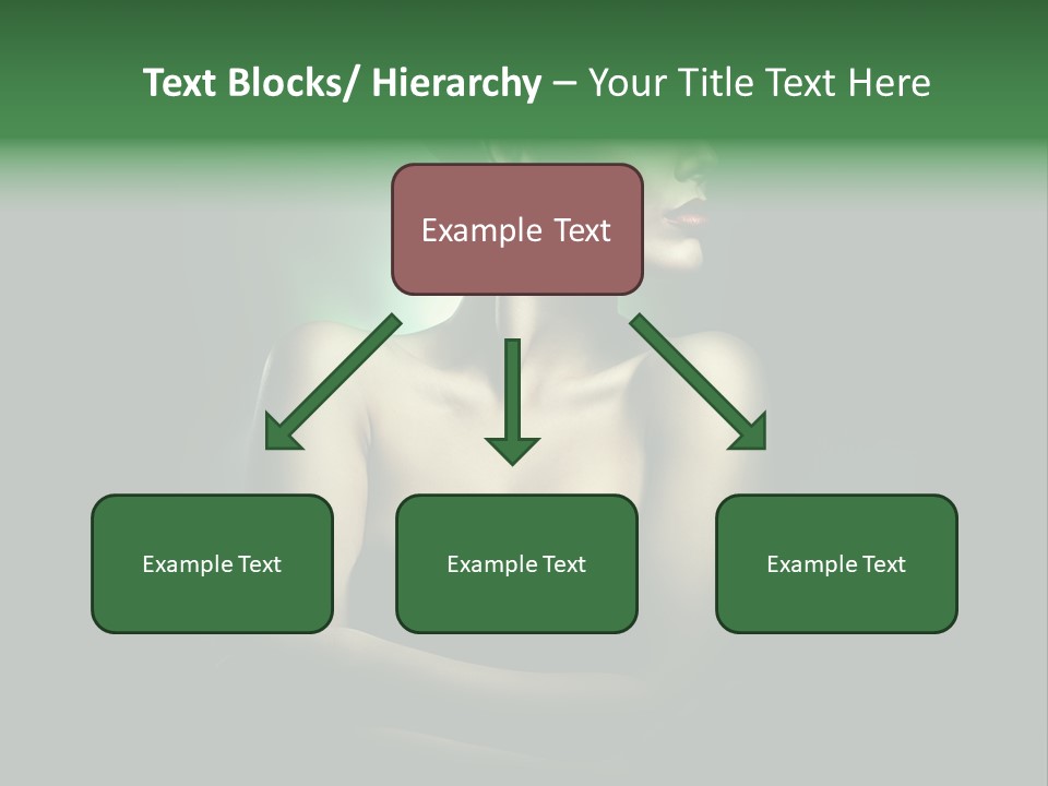 Hairstyle Green Elegant PowerPoint Template