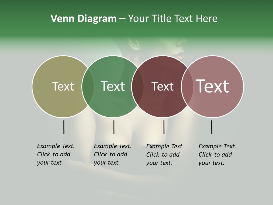 Hairstyle Green Elegant PowerPoint Template