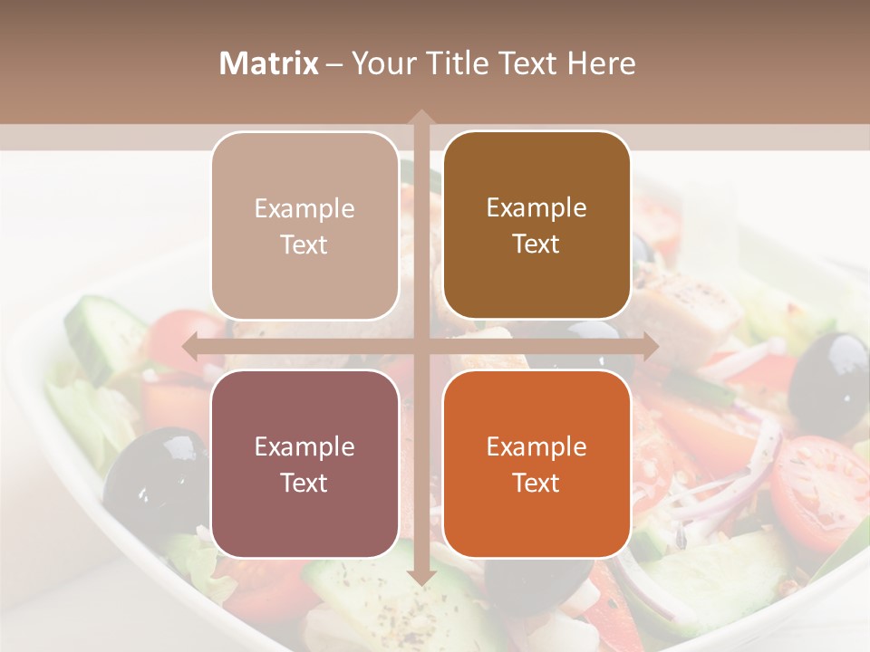 Dish Meal Dinner PowerPoint Template