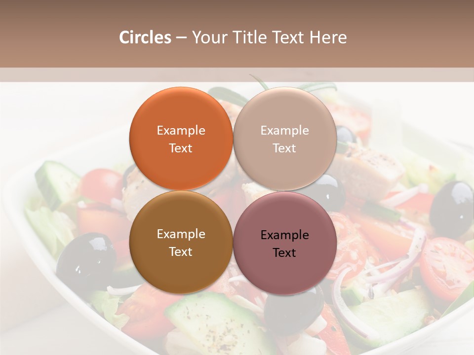 Dish Meal Dinner PowerPoint Template