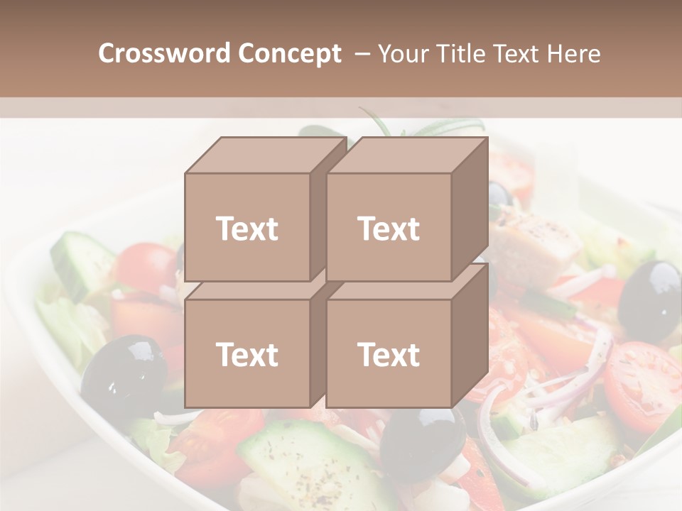 Dish Meal Dinner PowerPoint Template