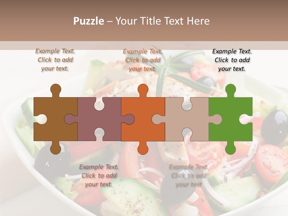 Dish Meal Dinner PowerPoint Template