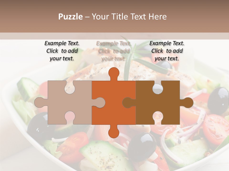 Dish Meal Dinner PowerPoint Template