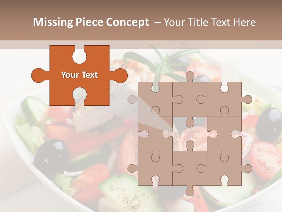 Dish Meal Dinner PowerPoint Template