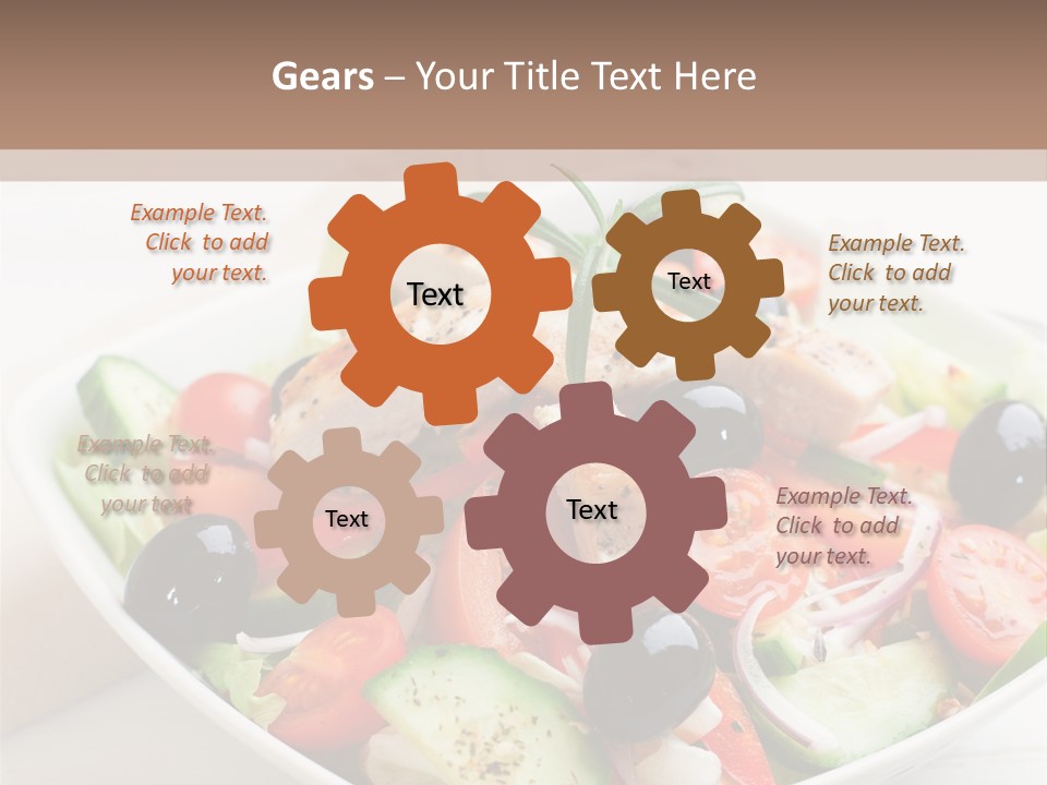 Dish Meal Dinner PowerPoint Template